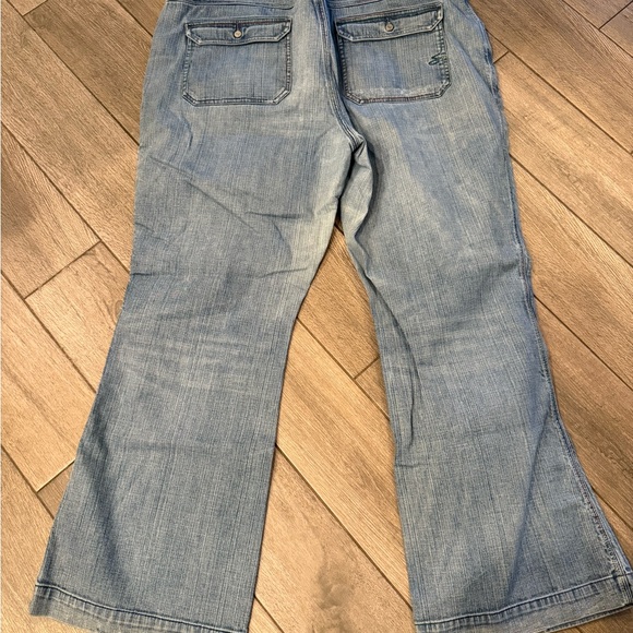 Seven7 Denim Blue Jeans with rainbow stitching - Picture 2 of 4